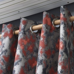 Kamufle 140x260 cm Wholesale Rustic Sewn Background Curtain Living and Bedroom Curtains 10 Models 100% Polyester