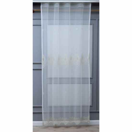 Karina 140x260 cm Wholesale Tulle Curtain Living and Bedroom Curtains 3 Models 100% Polyester