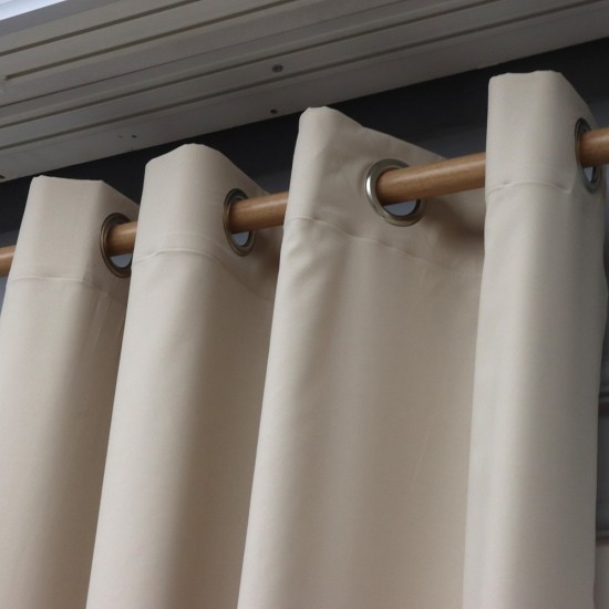 Lacos 140x260 cm Wholesale Rustic Sewn Tulle Curtain Living and Bedroom Curtains 10 Models 100% Polyester