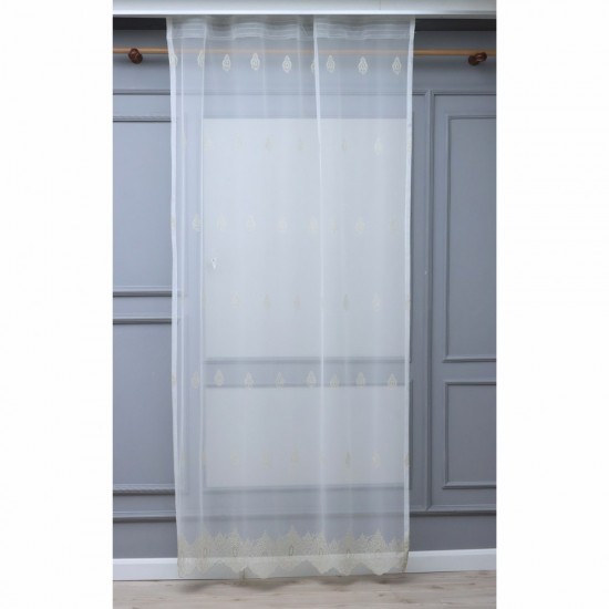 Lancelot 140x260 cm Wholesale Tulle Curtain Living and Bedroom Curtains 3 Models 100% Polyester