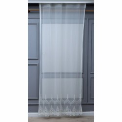 Layla 140x260 cm Wholesale Tulle Curtain Living and Bedroom Curtains 3 Models 100% Polyester