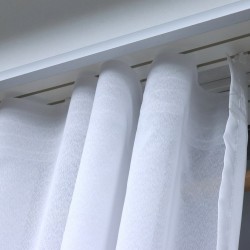 Lilac 140x260 cm Wholesale Tulle Curtain Living and Bedroom Curtains 2 Models 100% Polyester