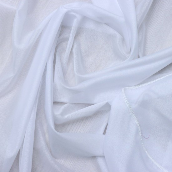 Lilac 140x260 cm Wholesale Rustic Sewn Tulle Curtain Living and Bedroom Curtains 2 Models 100% Polyester