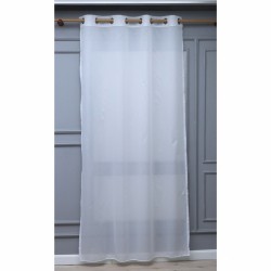 Lilac 140x260 cm Wholesale Rustic Sewn Tulle Curtain Living and Bedroom Curtains 2 Models 100% Polyester
