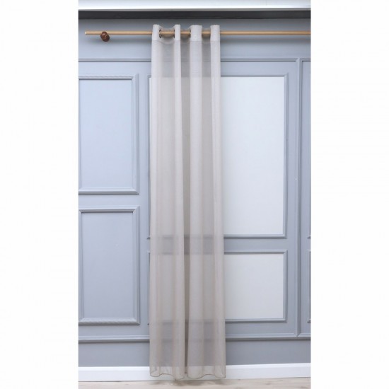 Lily 140x260 cm Wholesale Rustic Sewn Tulle Curtain Living and Bedroom Curtains 7 Models 100% Polyester