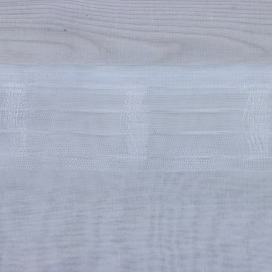 Linen 140x260 cm Wholesale Rustic Sewn Tulle Curtain Living and Bedroom Curtains 3 Models 100% Polyester