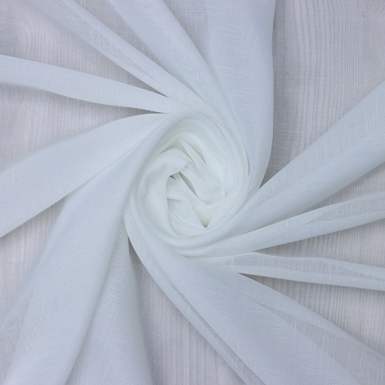 Linen 140x260 cm Wholesale Rustic Sewn Tulle Curtain Living and Bedroom Curtains 3 Models 100% Polyester