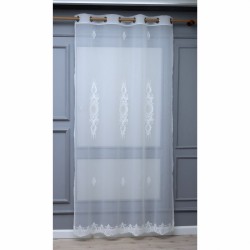 Lunox 140x260 cm Wholesale Rustic Sewn Tulle Curtain Living and Bedroom Curtains 3 Models 100% Polyester