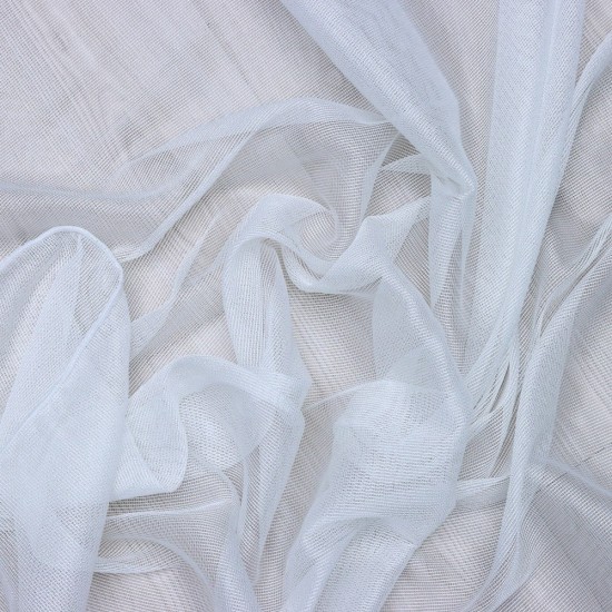 Mudans 140x260 cm Wholesale Rustic Sewn Tulle Curtain Living and Bedroom Curtains 100% Polyester