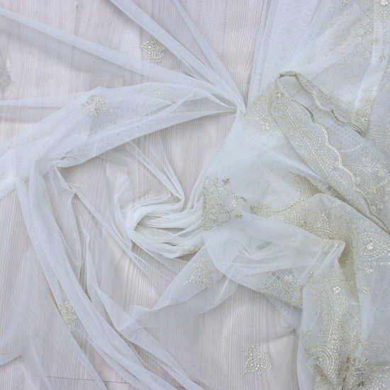 Nana 140x260 cm Wholesale Rustic Sewn Tulle Curtain Living and Bedroom Curtains 3 Models 100% Polyester