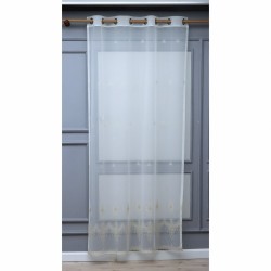 Nana 140x260 cm Wholesale Rustic Sewn Tulle Curtain Living and Bedroom Curtains 3 Models 100% Polyester