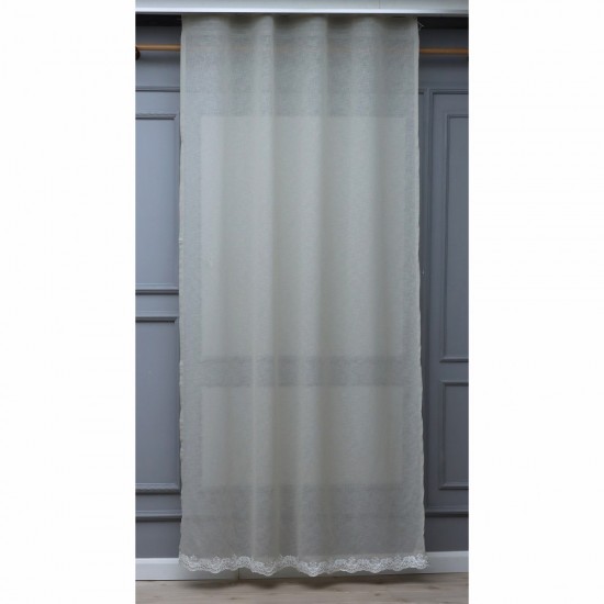 Odette 140x260 cm Wholesale Tulle Curtain Living and Bedroom Curtains 3 Models 100% Polyester