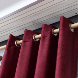 Paradise 140x260 cm Wholesale Rustic Sewn Background Curtain Living and Bedroom Curtains 36 Models 100% Polyester