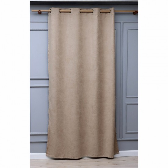 Poplar 140x260 cm Wholesale Rustic Sewn Background Curtain Living and Bedroom Curtains 12 Models 100% Polyester