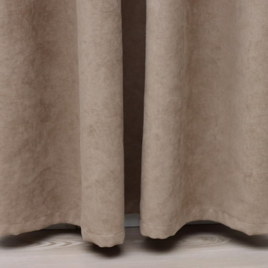 Poplar 140x260 cm Wholesale Rustic Sewn Background Curtain Living and Bedroom Curtains 12 Models 100% Polyester