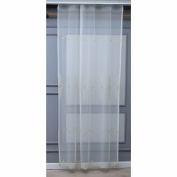 Roger 140x260 cm Wholesale Tulle Curtain Living and Bedroom Curtains 3 Models 100% Polyester