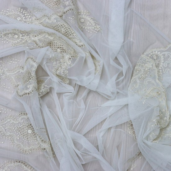 Roger 140x260 cm Wholesale Tulle Curtain Living and Bedroom Curtains 3 Models 100% Polyester