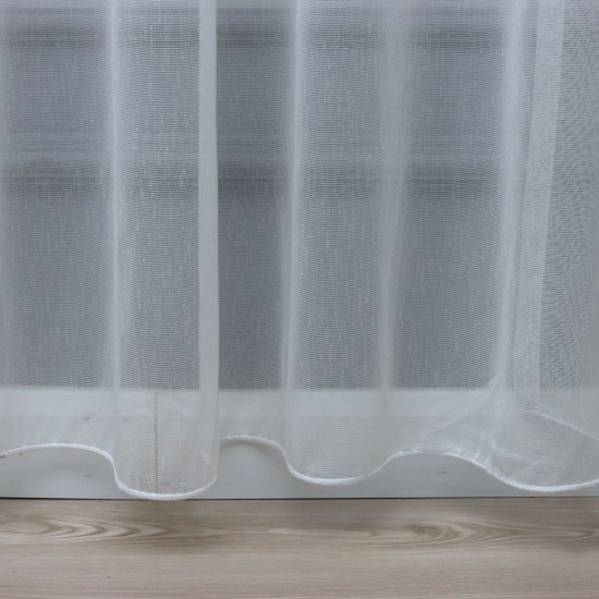 Serussa 140x260 cm Wholesale Rustic Sewn Tulle Curtain Living and Bedroom Curtains 3 Models 100% Polyester