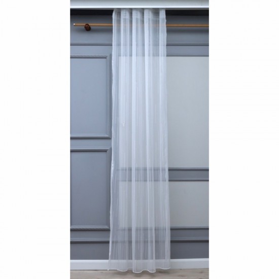 Trend 140x260 cm Wholesale Tulle Curtain Living and Bedroom Curtains 3 Models 100% Polyester