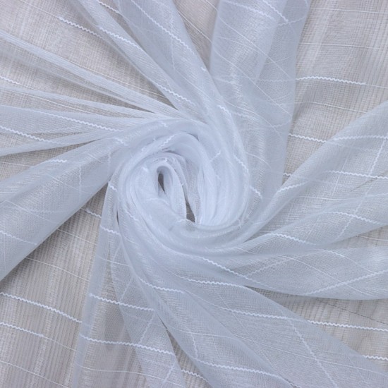 Trend 140x260 cm Wholesale Tulle Curtain Living and Bedroom Curtains 3 Models 100% Polyester