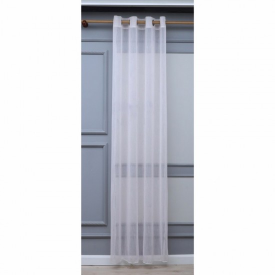 Tulip 140x260 cm Wholesale Rustic Sewn Tulle Curtain Living and Bedroom Curtains 7 Models 100% Polyester