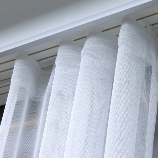 Violet 140x260 cm Wholesale Tulle Curtain Living and Bedroom Curtains 2 Models 100% Polyester