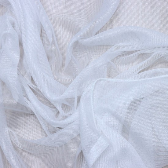 Violet 140x260 cm Wholesale Rustic Sewn Tulle Curtain Living and Bedroom Curtains 2 Models 100% Polyester