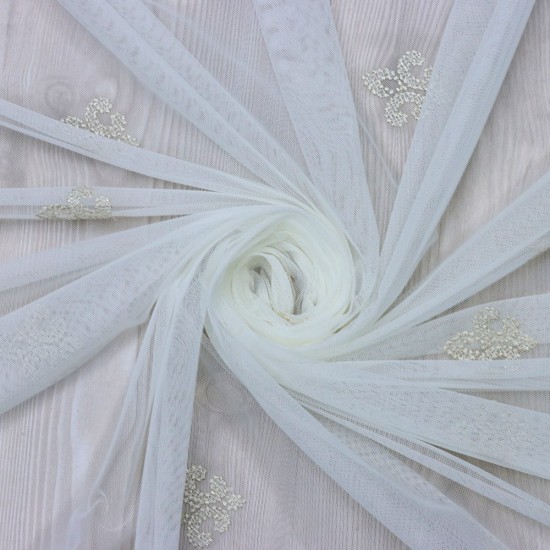 Wanwan 140x260 cm Wholesale Rustic Sewn Tulle Curtain Living and Bedroom Curtains 3 Models 100% Polyester