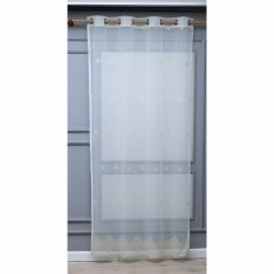 Wanwan 140x260 cm Wholesale Rustic Sewn Tulle Curtain Living and Bedroom Curtains 3 Models 100% Polyester