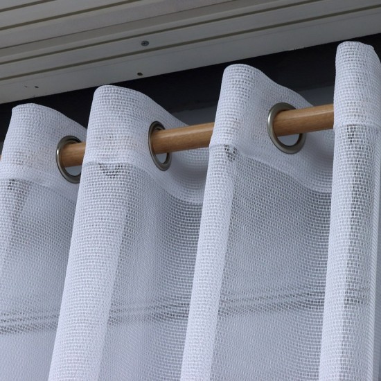 Zen 140x260 cm Wholesale Rustic Sewn Tulle Curtain Living and Bedroom Curtains 3 Models 100% Polyester