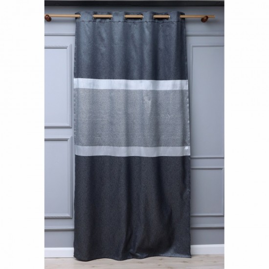 Neptün 140x260 cm Wholesale Rustic Sewn Background Curtain Living and Bedroom Curtains 4 Models 100% Polyester