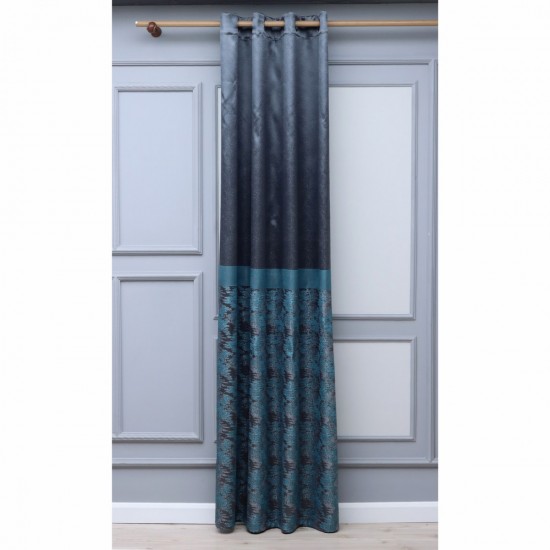Plüton 140x260 cm Wholesale Rustic Sewn Background Curtain Living and Bedroom Curtains 4 Models 100% Polyester