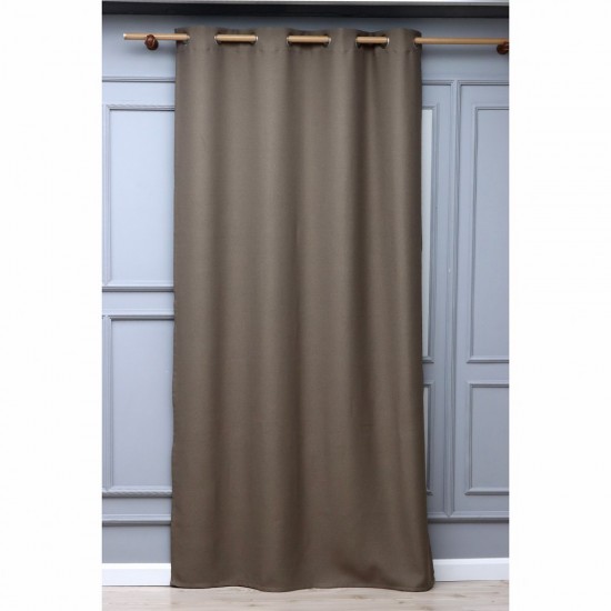Yıldız 140x260 cm Wholesale Rustic Sewn Background Curtain Living and Bedroom Curtains 21 Models 100% Polyester