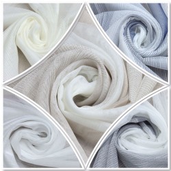 Lace Color Chart Wholesale Linen Tulle Curtain Fabrics Living Room and Bedroom Curtains 5 Models 100% Polyester