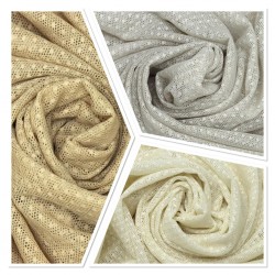 Cercei V--L-1443 Wholesale Raschel Plain Knitted Tulle Curtain Fabrics Living Room and Bedroom Curtains 3 Models 100% Polyester