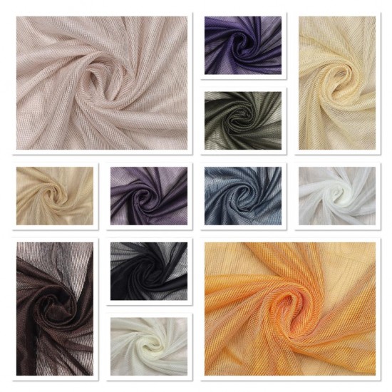 Dolly V--1 Wholesale Transparent Tulle Curtain Fabrics Living Room and Bedroom Curtains 12 Models 100% Polyester