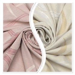 23907 V-1 Wholesale Decor Background Curtain Fabrics Living Room and Bedroom Curtains 2 Models 100% Polyester
