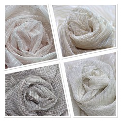 23960 V--1  Wholesale Transparent Tulle Curtain Fabrics Living Room and Bedroom Curtains 4 Models 100% Polyester