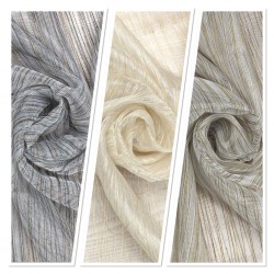 Wells V-2 Wholesale Transparent Tulle Curtain Fabrics Living Room and Bedroom Curtains 3 Models 100% Polyester