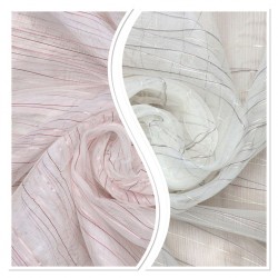 27011 V--1 Wholesale Transparent Tulle Curtain Fabrics Living Room and Bedroom Curtains 2 Models 100% Polyester