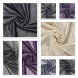 Gregory V--5 Wholesale Transparent Tulle Curtain Fabrics Living Room and Bedroom Curtains 8 Models 100% Polyester