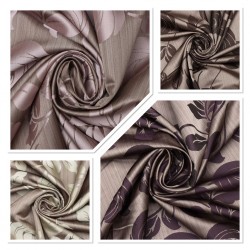 5553 V-1 Wholesale Jacquard Background Curtain Fabrics Living Room and Bedroom Curtains 4 Models 100% Polyester