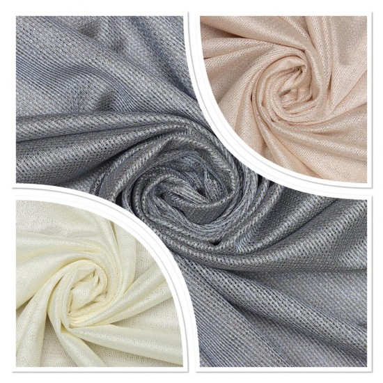Thora V--L-4778 Wholesale Raschel Plain Knitted Tulle Curtain Fabrics Living Room and Bedroom Curtains 3 Models 100% Polyester