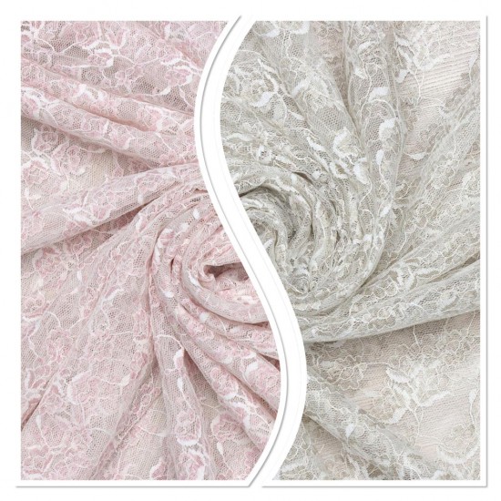 Desen-62 V--1  Wholesale Brode Tulle Curtain Fabrics Living Room and Bedroom Curtains 2 Models 100% Polyester