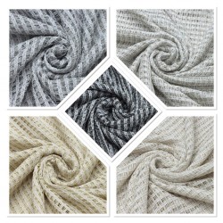 Hugo V--A01 Wholesale Knitted Tulle Curtain Fabrics Living Room and Bedroom Curtains 5 Models 100% Polyester