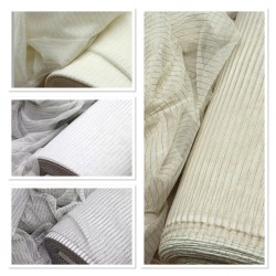 Samira V-1 Wholesale Decorative Tulle Curtain Fabrics Living Room and Bedroom Curtains 4 Models 100% Polyester