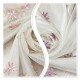 Seul V-67 Wholesale Brode Embroidered Tulle Curtain Fabrics Living Room and Bedroom Curtains 2 Models 100% Polyester