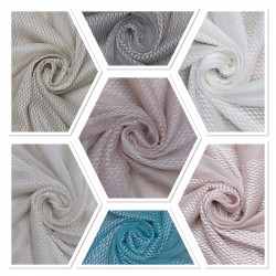 Talisca V-306 Wholesale Transparent Tulle Curtain Fabrics Living Room and Bedroom Curtains 8 Models 100% Polyester