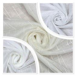 Trend V--605 Wholesale Transparent Linen Tulle Curtain Fabrics Living Room and Bedroom Curtains 3 Models 100% Polyester