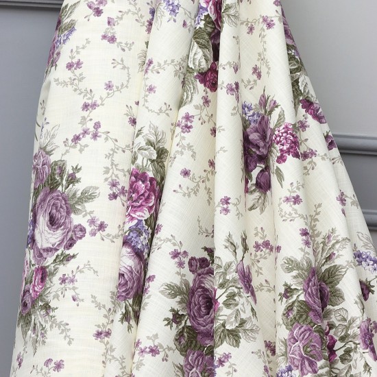 130820 V-54 Wholesale Decorative Digital Printed Background Curtain Fabrics Living Room and Bedroom Curtains 2 Models 100% Polyester